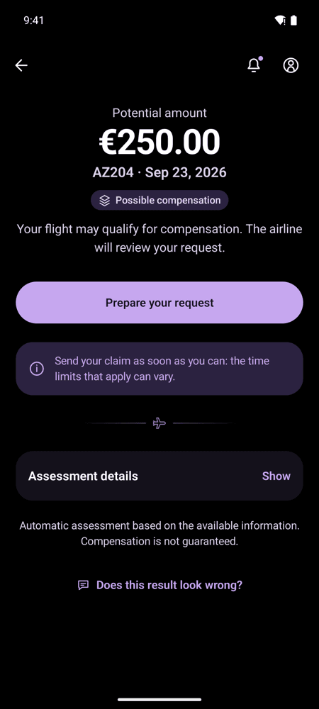 What the flight shows, and why.